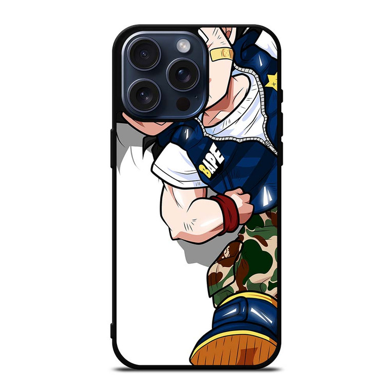 KIDS GOHAN BAPE SUPREME iPhone 15 Pro Max Case Cover