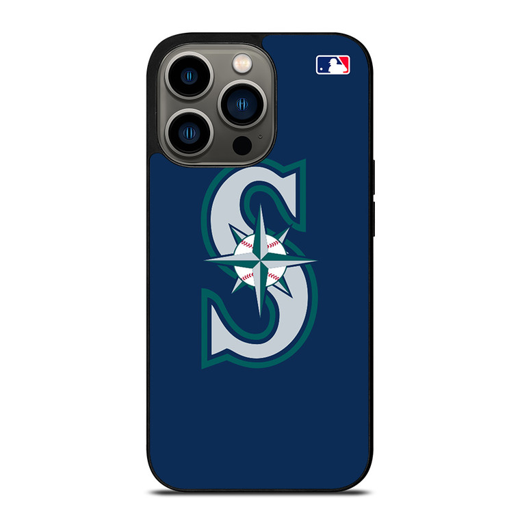 SEATTLE MARINERS MLB LOGO iPhone 13 Pro Case Cover