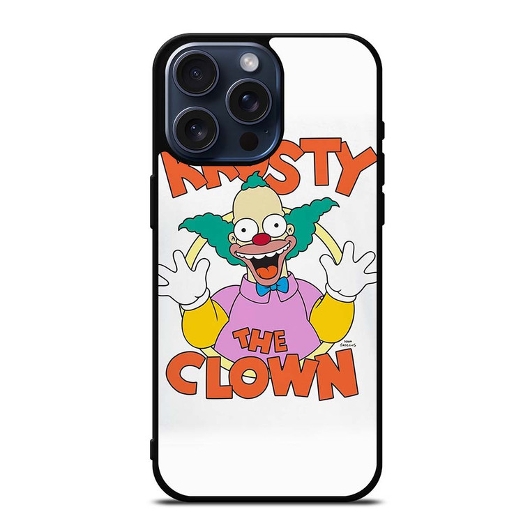 KRUSTY THE CLOWN THE SIMPSONS iPhone 15 Pro Max Case Cover