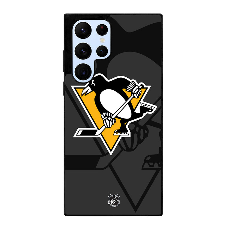 PITTSBURGH PENGUINS NHL TEAM Samsung Galaxy S22 Ultra Case Cover
