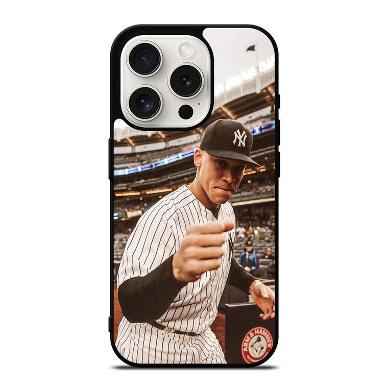 AARON JUDGE NEW YORK YANKEES MLB iPhone 15 Pro Case Cover