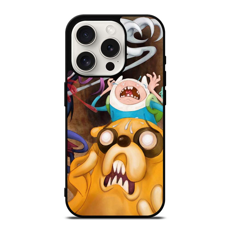 ADVENTURE TIME FINN AND JAKE CARTOON iPhone 15 Pro Case Cover