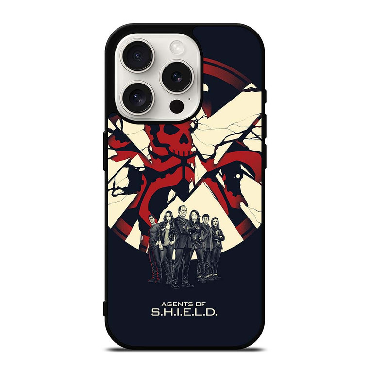 AGENTS OF SHIELD MARVEL iPhone 15 Pro Case Cover