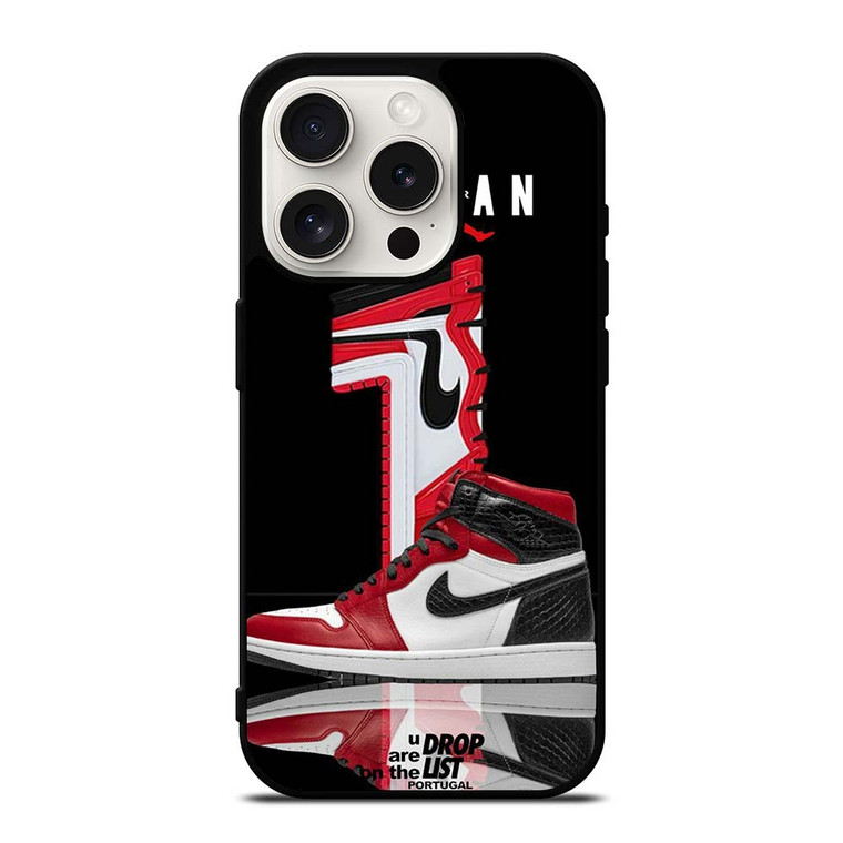 AIR FORCES SHOES JORDAN iPhone 15 Pro Case Cover