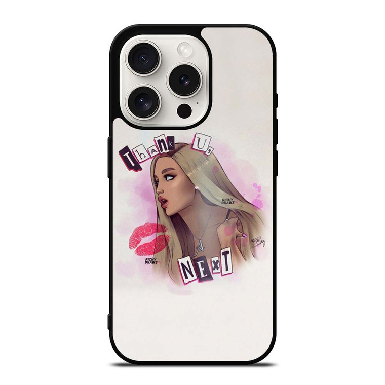 ARIANA GRANDE THANK U NEXT iPhone 15 Pro Case Cover ARIANA GRANDE THANK U NEXT iPhone 15 Pro Case Cover