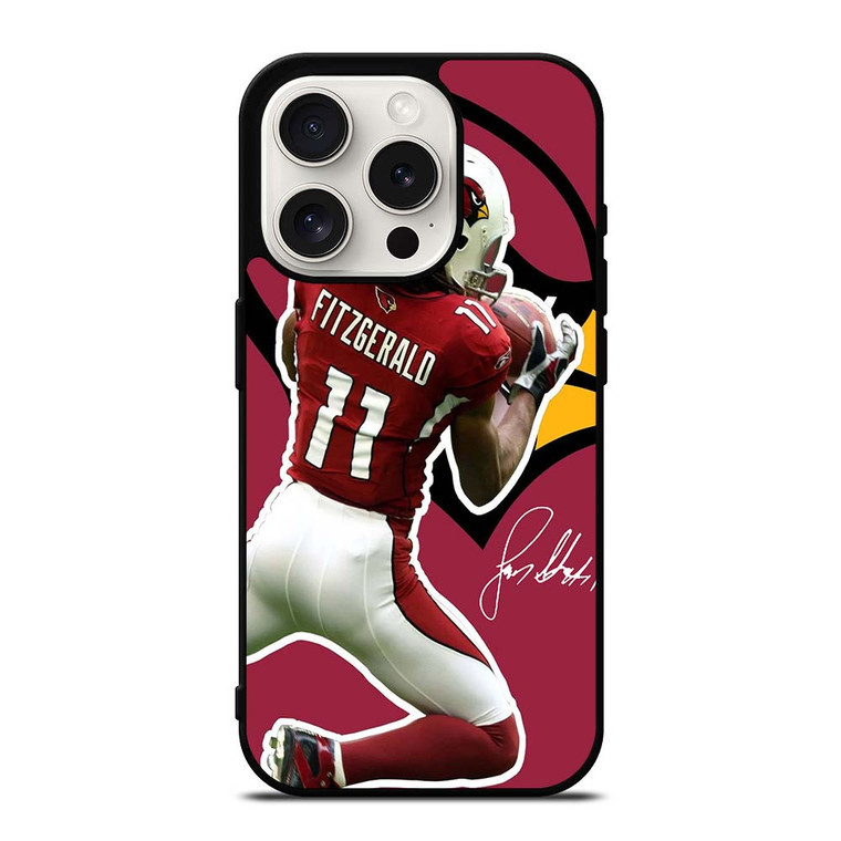 ARIZONA CARDINALS LARRY FITZGERALD 2 iPhone 15 Pro Case Cover