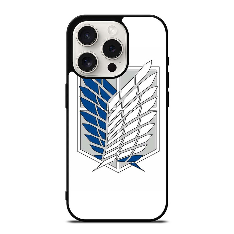 ATTACK ON TITAN ANIME SYMBOL iPhone 15 Pro Case Cover