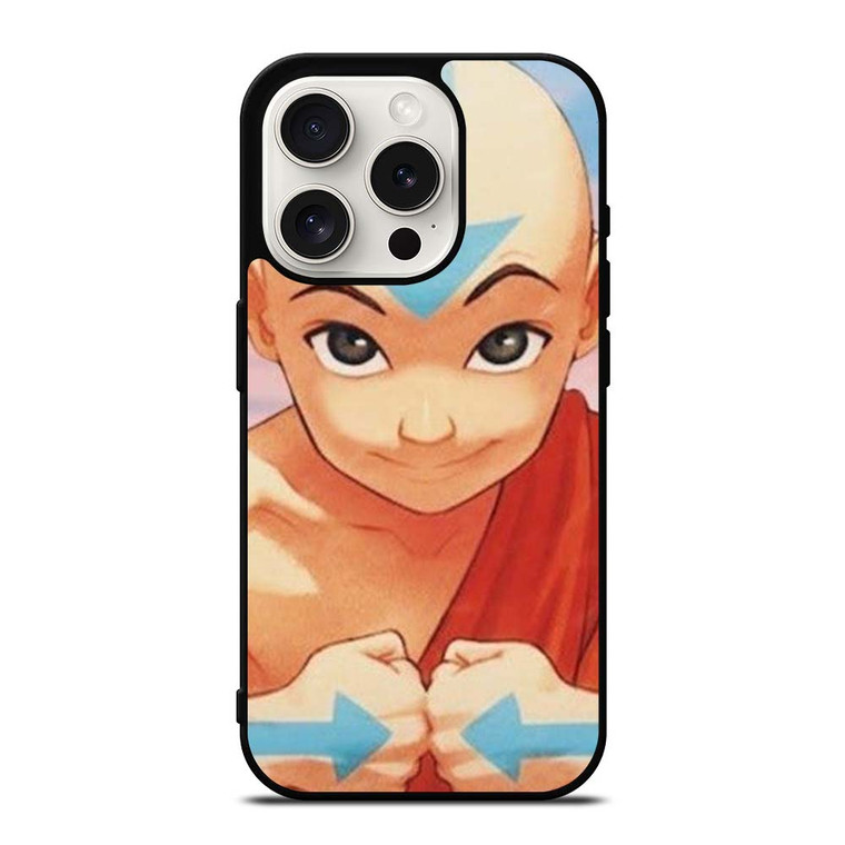 AVATAR AANG LAST AIRBENDER CARTOON iPhone 15 Pro Case Cover
