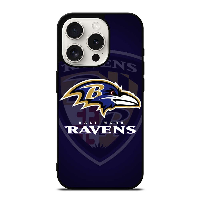 BALTIMORE RAVENS NFL LOGO iPhone 15 Pro Case Cover BALTIMORE RAVENS NFL LOGO iPhone 15 Pro Case Cover