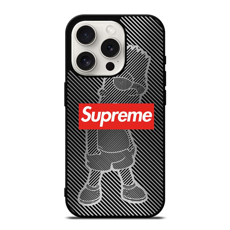 BART SIMPSON STRIPE SUPREME iPhone 15 Pro Case Cover