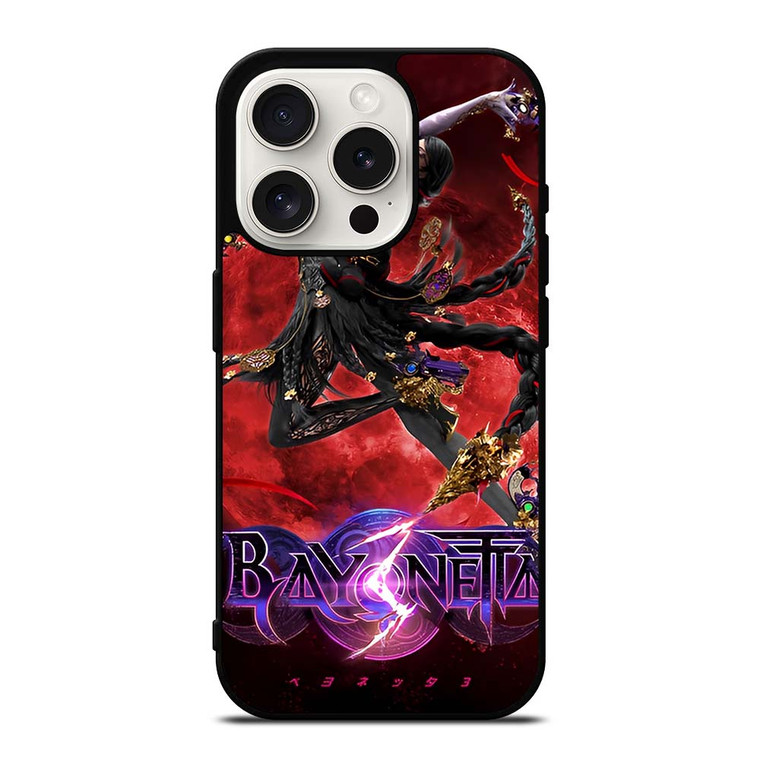 BAYONETTA 3 NINTENDO GAMES iPhone 15 Pro Case Cover