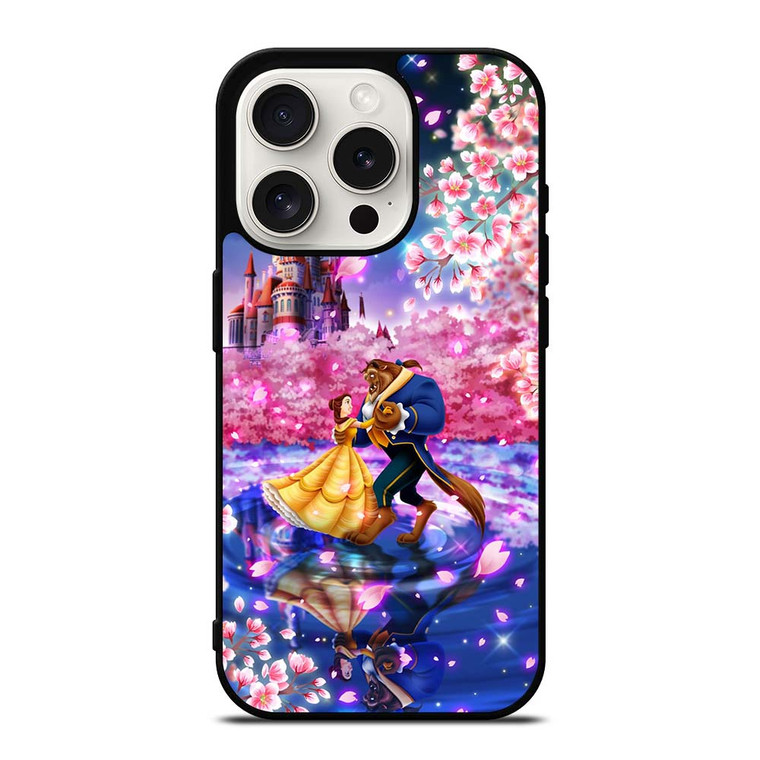 BEAUTY AND THE BEAST CARTOON iPhone 15 Pro Case Cover