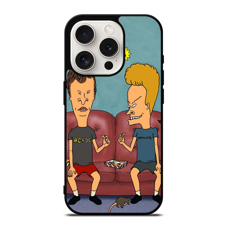 BEAVIS AND BUTTHEAD MTV CARTOON iPhone 15 Pro Case Cover