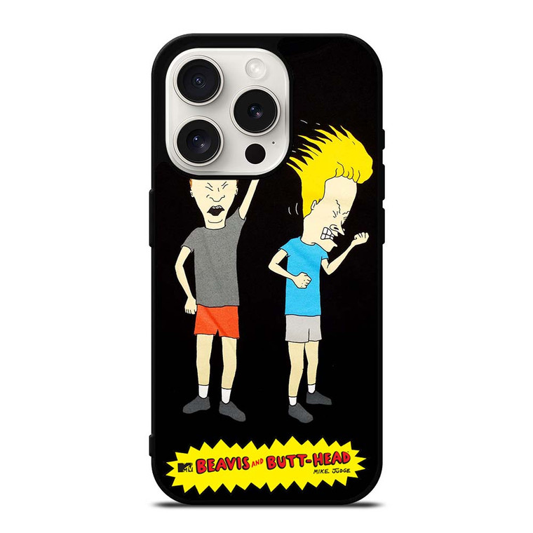 BEAVIS AND BUTTHEAD MTV iPhone 15 Pro Case Cover