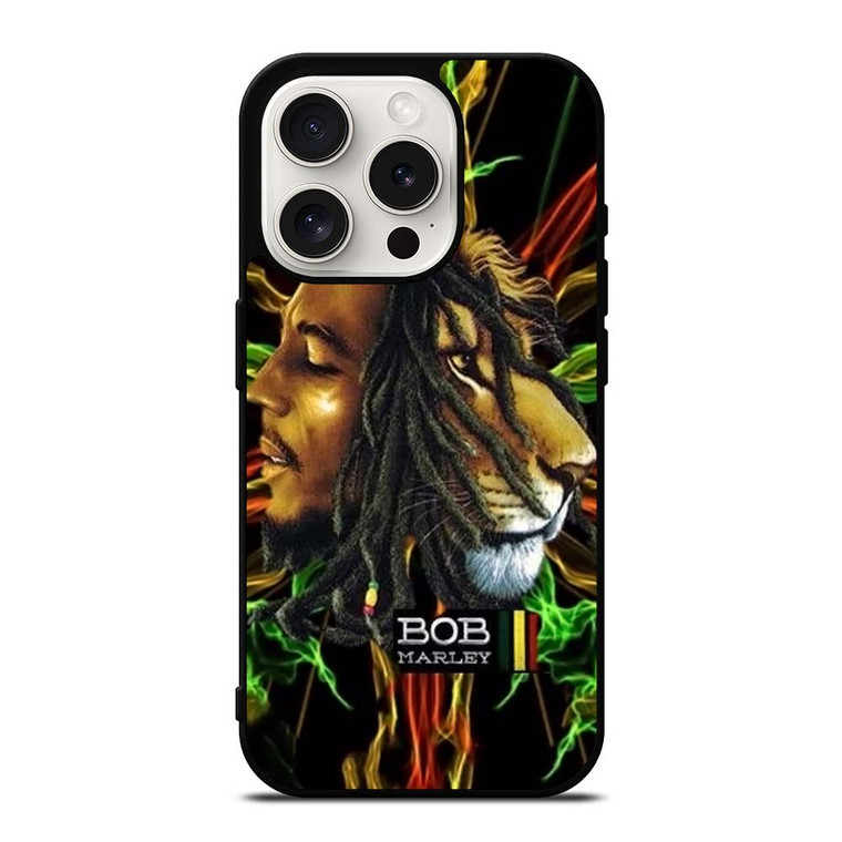 BOB MARLEY RASTA REGGAE  iPhone 15 Pro Case Cover
