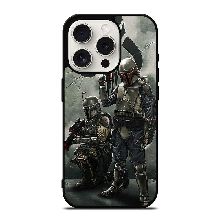 BOBA FETT STAR WARS  iPhone 15 Pro Case Cover