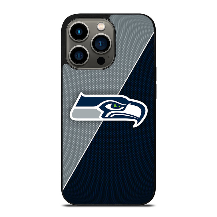 SEATTLE SEAHAWKS NFL FOOTBALL LOGO iPhone 13 Pro Case Cover