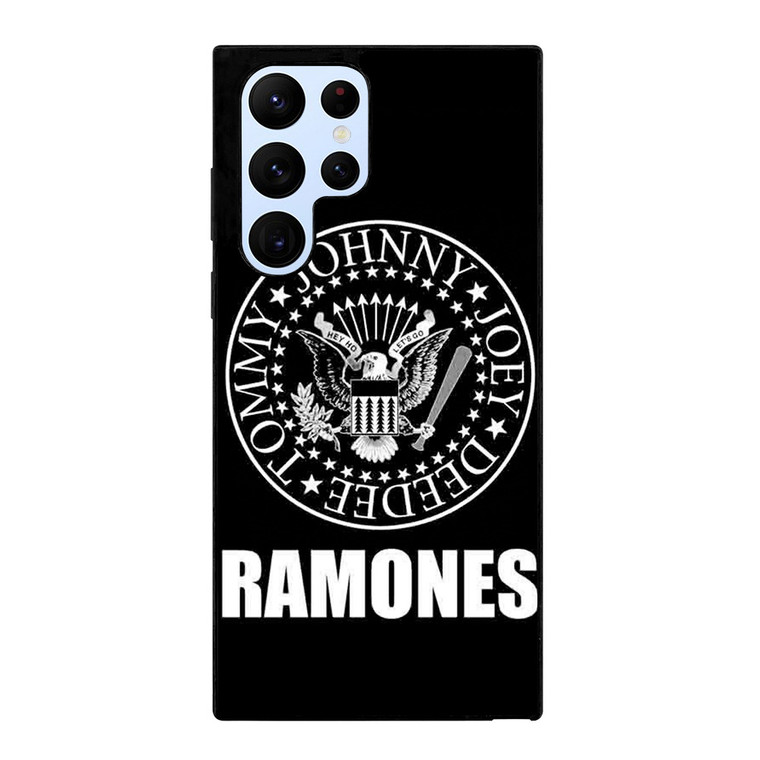 RAMONES ROCK BAND LOGO Samsung Galaxy S22 Ultra Case Cover