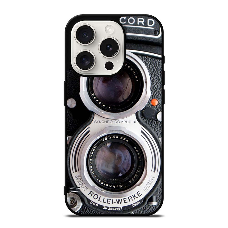 CAMERA ROLLEICORD iPhone 15 Pro Case Cover