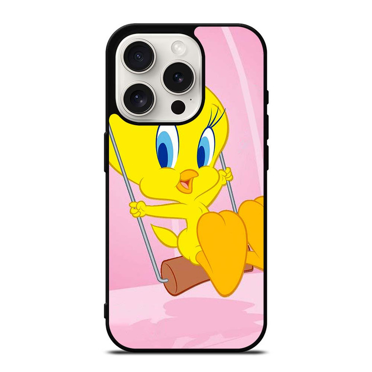 CARTOON TWEETY BIRD Looney Tunes iPhone 15 Pro Case Cover