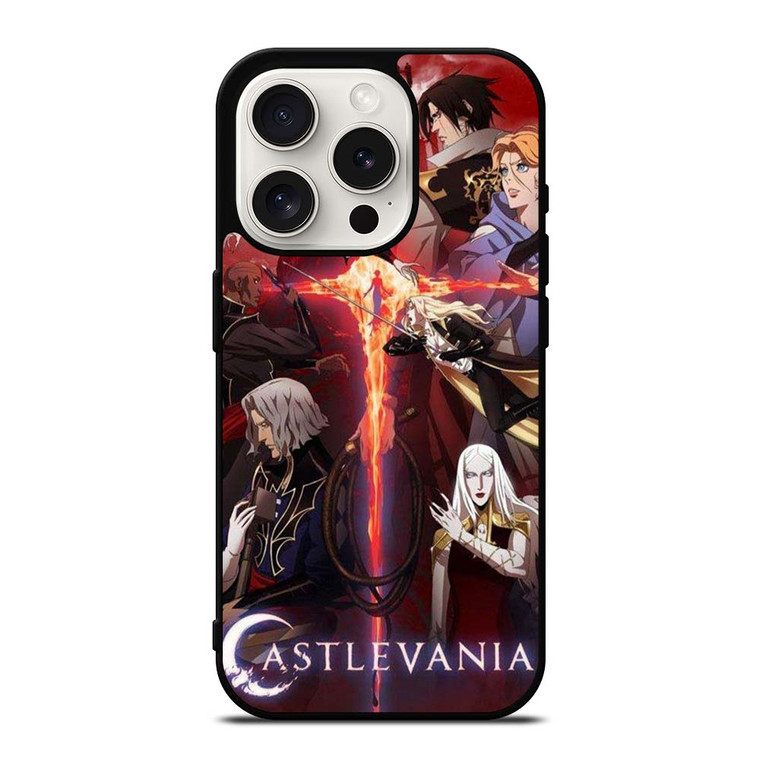 CASTLEVANIA ALL CAST iPhone 15 Pro Case Cover