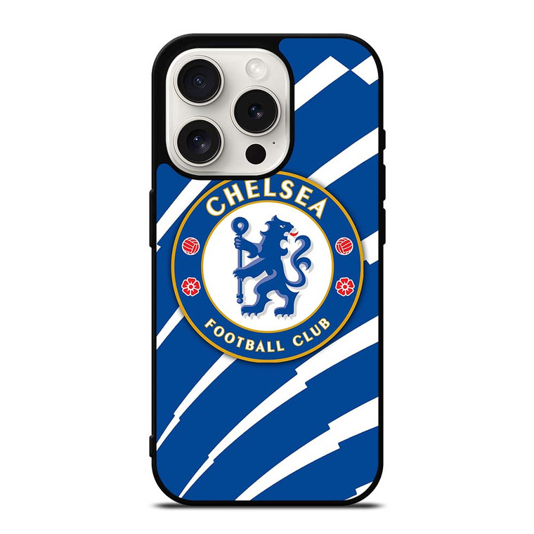 CHELSEA FOOTBALL CLUB LOGO iPhone 15 Pro Case Cover