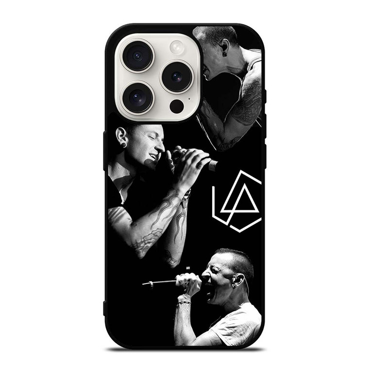 CHESTER LINKIN PARK COLLAGE iPhone 15 Pro Case Cover