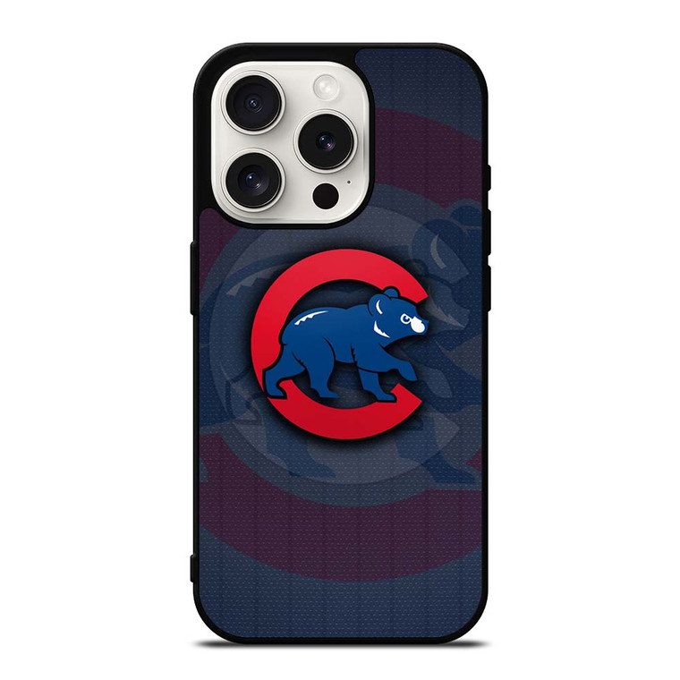 CHICAGO CUBS BEAR ICON iPhone 15 Pro Case Cover