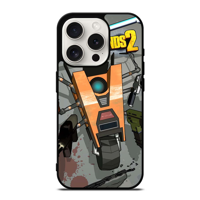 CLAPTRAP BORDERLANDS CARTOON iPhone 15 Pro Case Cover