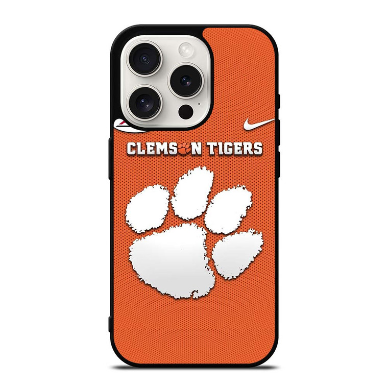 CLEMSON TIGERS CLAWS iPhone 15 Pro Case Cover