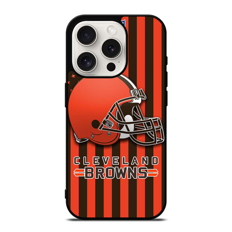 CLEVELAND BROWNS NFL iPhone 15 Pro Case Cover