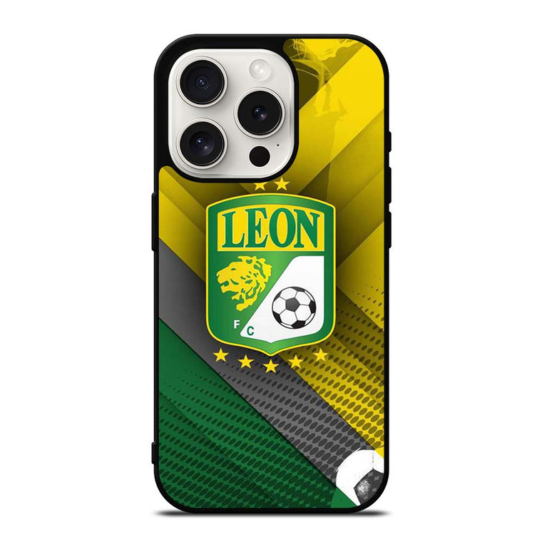 CLUB LEON FC LOGO iPhone 15 Pro Case Cover CLUB LEON FC LOGO iPhone 15 Pro Case Cover