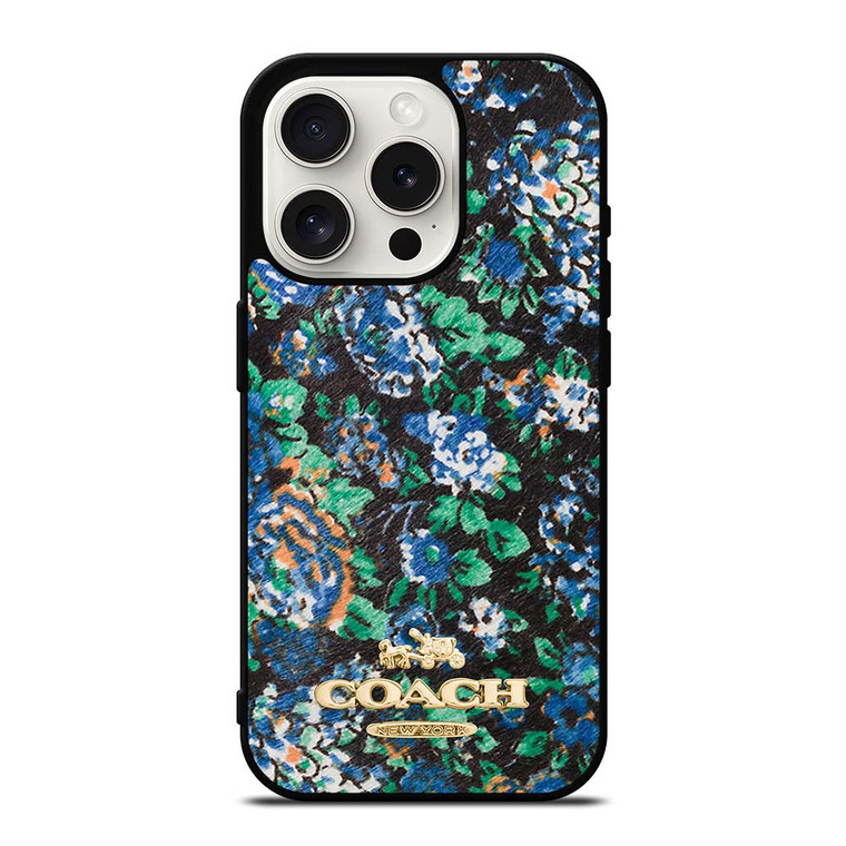 COACH NEW YORK MEADOW iPhone 15 Pro Case Cover