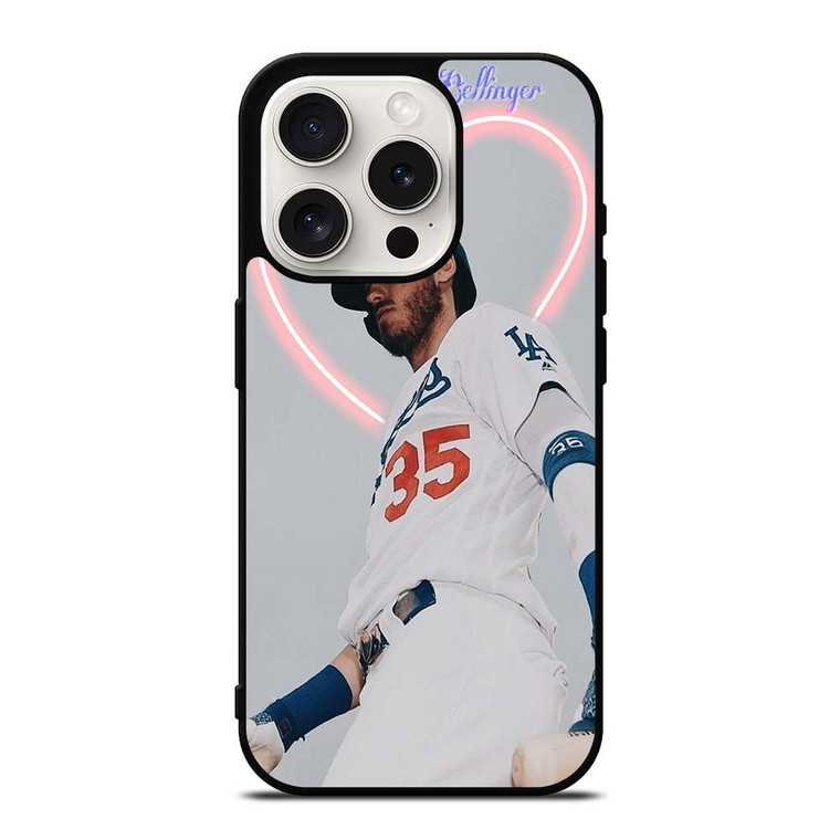 CODY BELLINGER LA DODGERS LOVE iPhone 15 Pro Case Cover