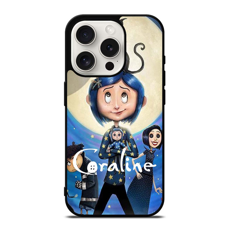 CORALINE CARTOON  iPhone 15 Pro Case Cover
