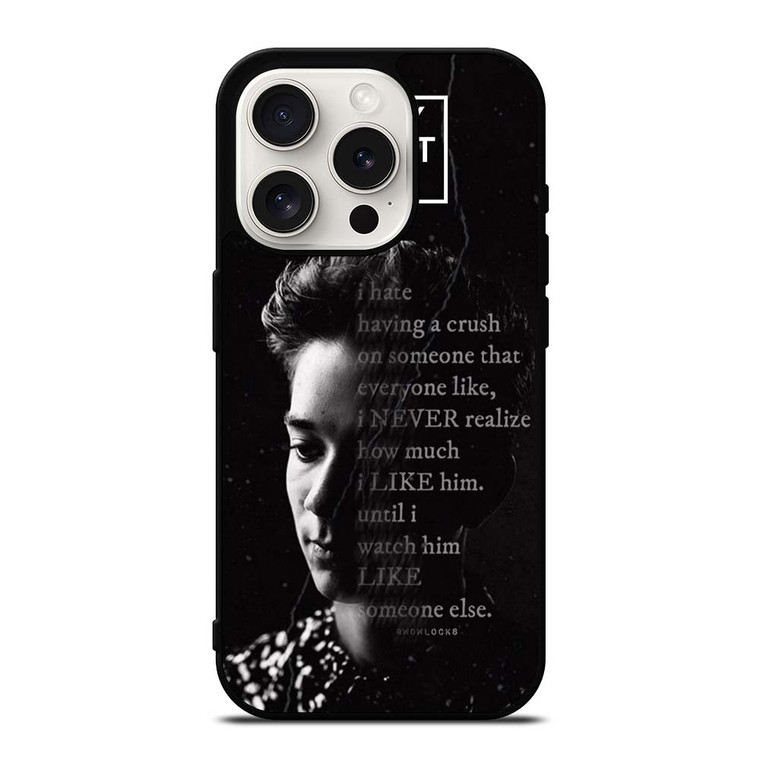 CORBYN BESSON WHY DON'T WE QUOTE iPhone 15 Pro Case Cover