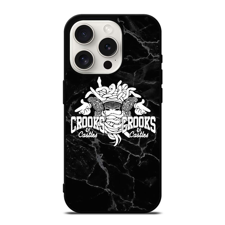 CROOKS AND CASTLES BANDANA MARBLE iPhone 15 Pro Case Cover