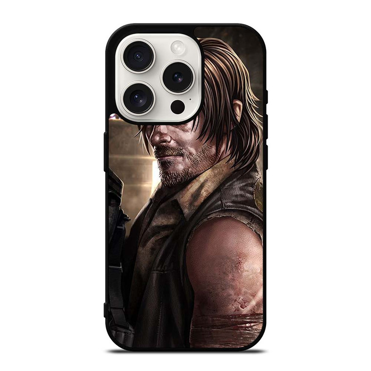 DARYL DIXON WALKING DEAD COOL iPhone 15 Pro Case Cover