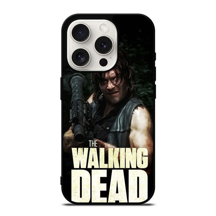 DARYL DIXON WALKING DEAD iPhone 15 Pro Case Cover