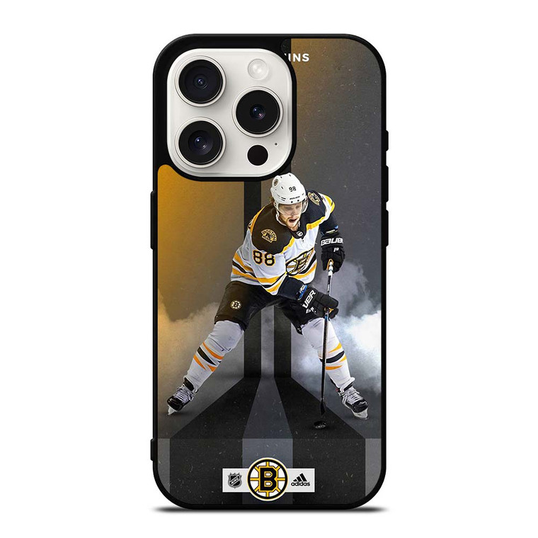DAVID PASTRNAK BOSTON BRUINS NHL iPhone 15 Pro Case Cover