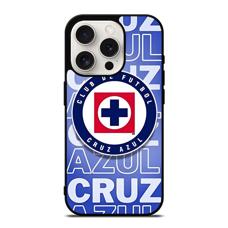 DEPORTIVO CRUZ AZUL FOOTBALL iPhone 15 Pro Case Cover