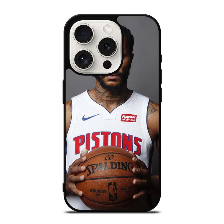 DERRICK ROSE DETROIT PISTONS NBA iPhone 15 Pro Case Cover