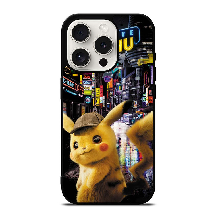 DETECTIVE PIKACHU POKEMON MOVIE iPhone 15 Pro Case Cover