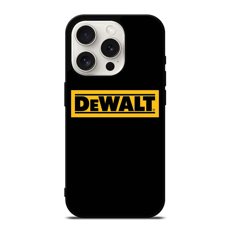 DEWALT LOGO EMBLEM iPhone 15 Pro Case Cover