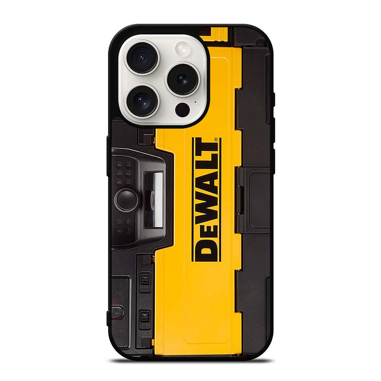 DEWALT RADIO BLUETOOTH EMBLEM iPhone 15 Pro Case Cover