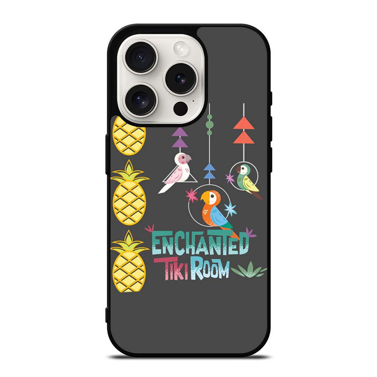 DISNEY ENCHANTED TIKI ROOM LOGO iPhone 15 Pro Case Cover