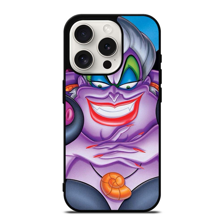 DISNEY VILLAINS URSULA FACE iPhone 15 Pro Case Cover