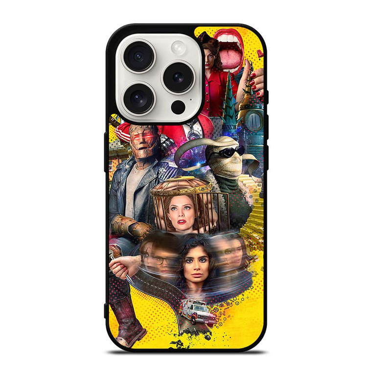 DOOM PATROL CHARACTERS iPhone 15 Pro Case Cover