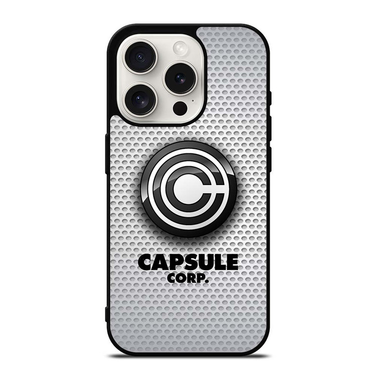 DRAGON BALL CAPSULE CORP METAL iPhone 15 Pro Case Cover