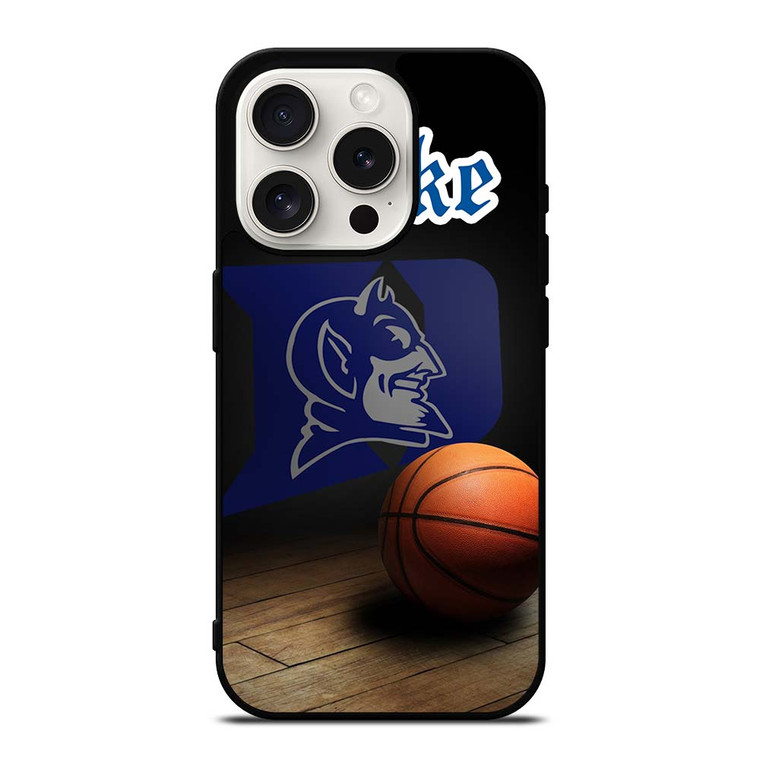 DUKE BLUE DEVILS BASEBALL iPhone 15 Pro Case Cover